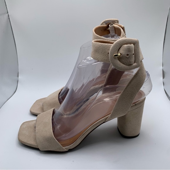 Vionic Shoes - Vionic Zinfandel Women's ankle strap suede gold heel size 6 wedding party 1708